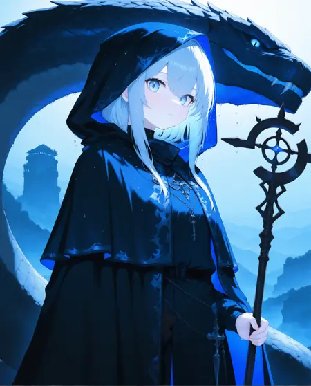 【illustrious】original art style 霜影 (Frostlight)