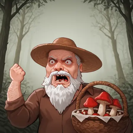 Be a Man, Bleat! (Meme) concept