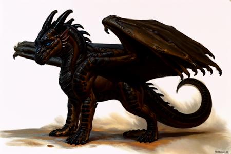dragon black scales