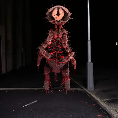 Oddly terrifying