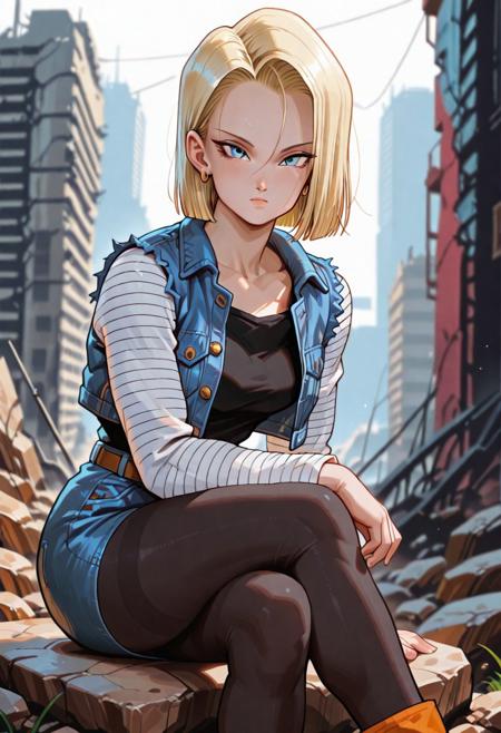Android 18 - Dragon Ball - Illustrious XL Illustrious XL