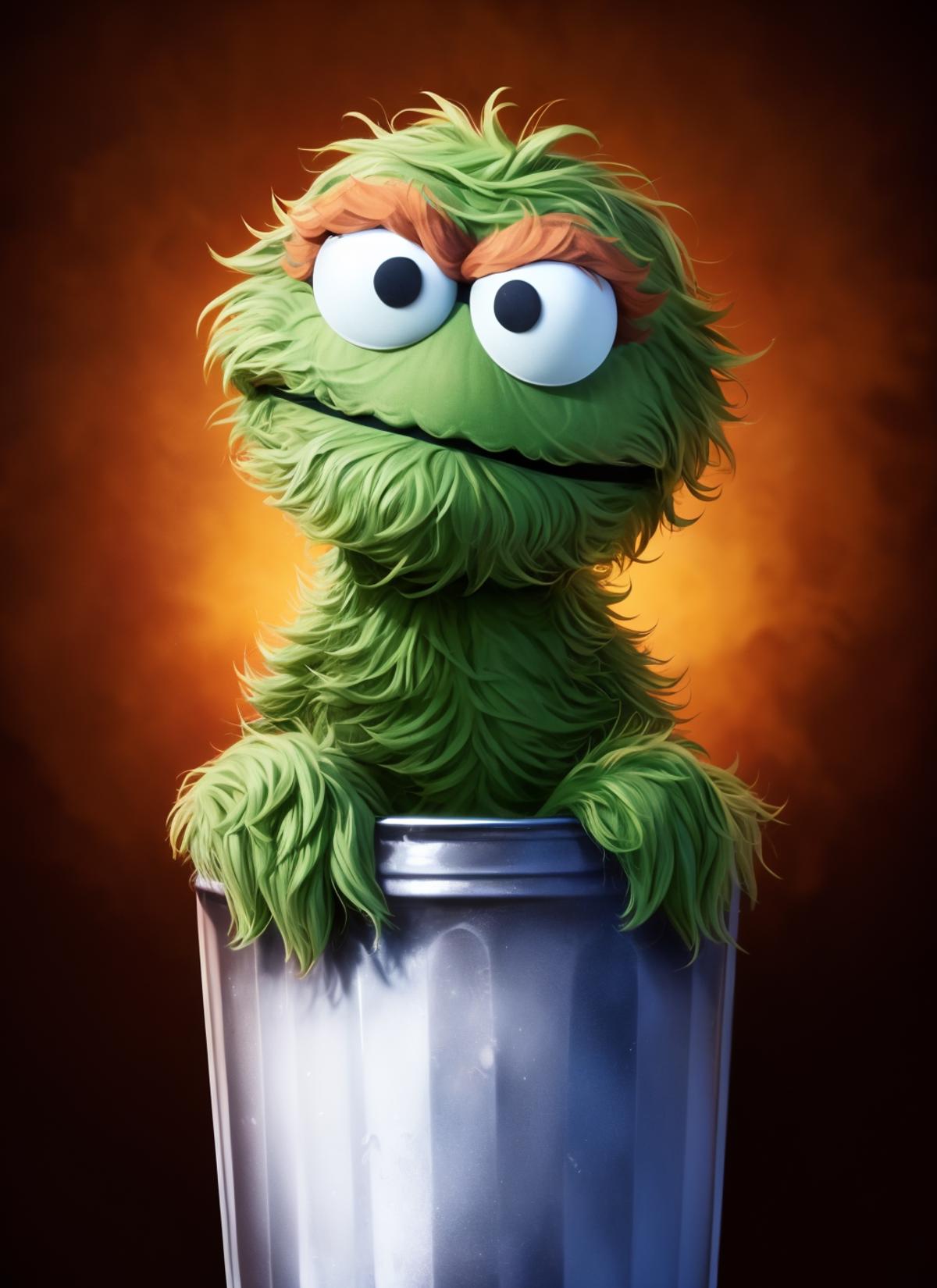 Oscar the Grouch (Sesame Street) - v1 | Stable Diffusion LoRA | Civitai