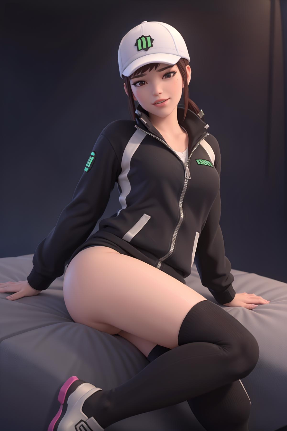 OVERWATCH - DVA -D.VA - CG like image by shadowrui