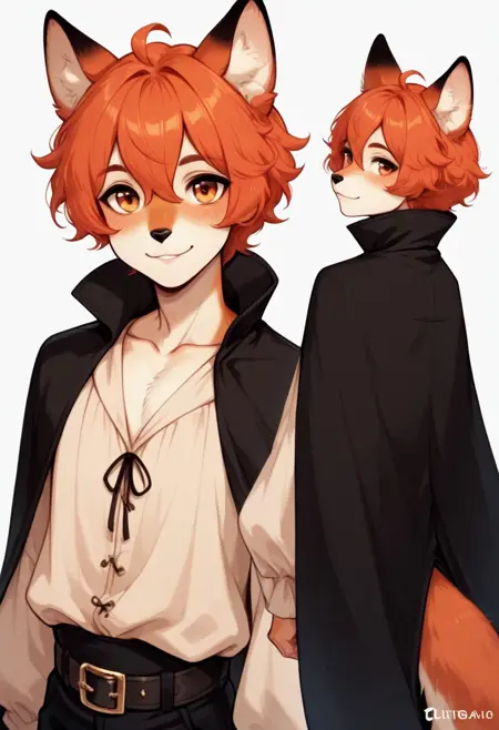 Trixxx the mink fox spy - Melusine Pirates (OC)