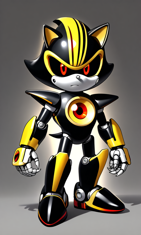Metal Sonic 3.0 - Sonic Series Pony