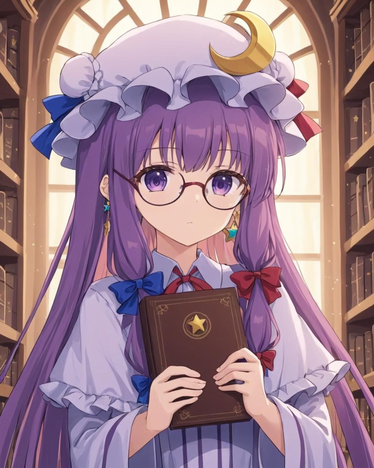 XL | touhou|东方 projcet 帕秋莉·诺蕾姬/パチュリー・ノーレッジ/Patchouli Knowledge image by kitarz