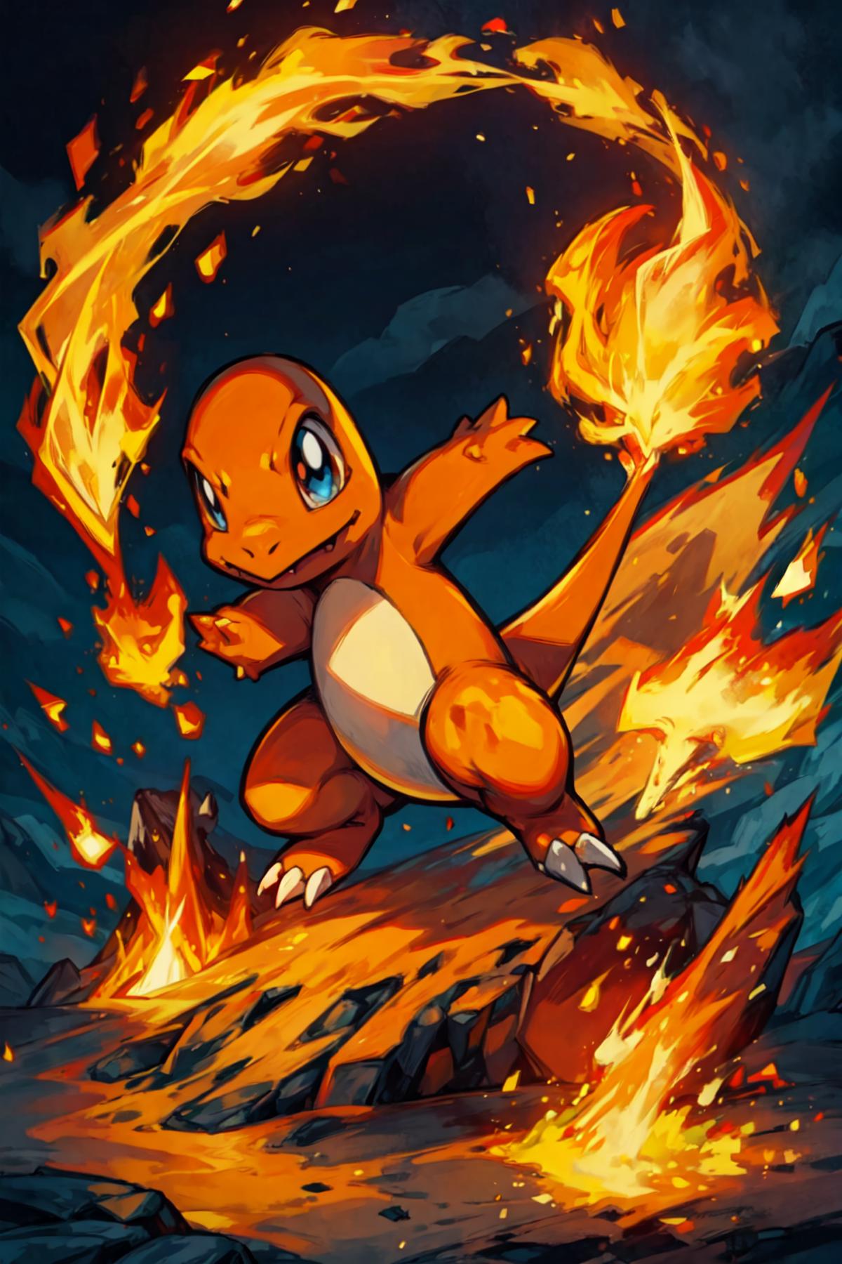 Charmander (Pokemon) (Pokedex #0004) image by Kayako