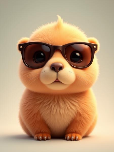 Plush Cute Animated Animals Flux1.d Lora v1.0