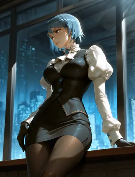 Franziska Von Karma: Phoenix Wright (illustrious PonyXL)