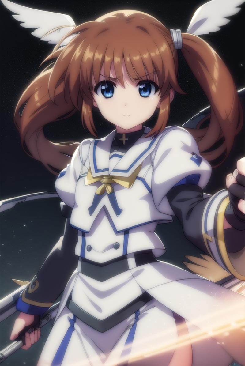 Nanoha Takamachi (高町 なのは) - Magical Girl Lyrical Nanoha (魔法少女リリカルなのは) - COMMISSION image by nochekaiser881