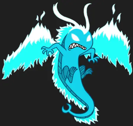 MONSTER // DRAGON FLAME PRINCESS - ADVENTURE TIME [ILLUST]
