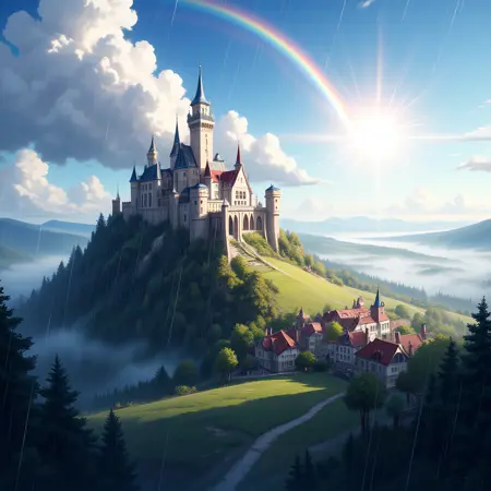 Between pencils and semi-realism Style