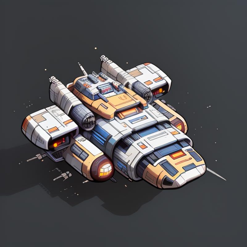 Traveller Spaceships LoRA image by thriggle