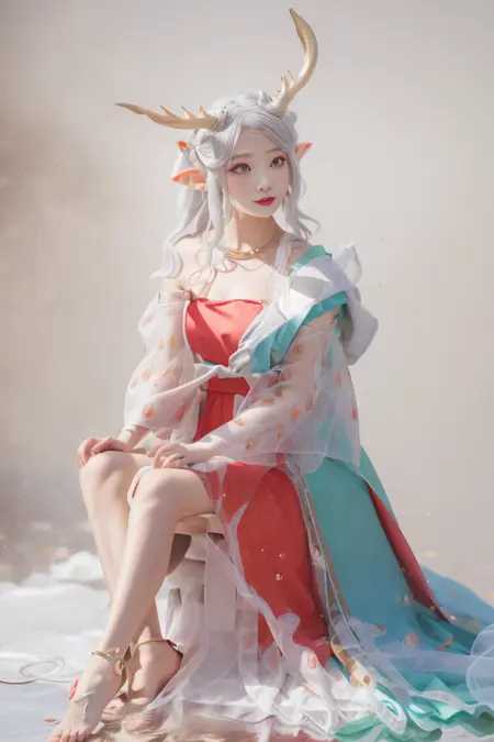 【Realistic & Anime & 3D】yao - Honor of kings/王者荣耀-- 瑶 - 遇见神鹿