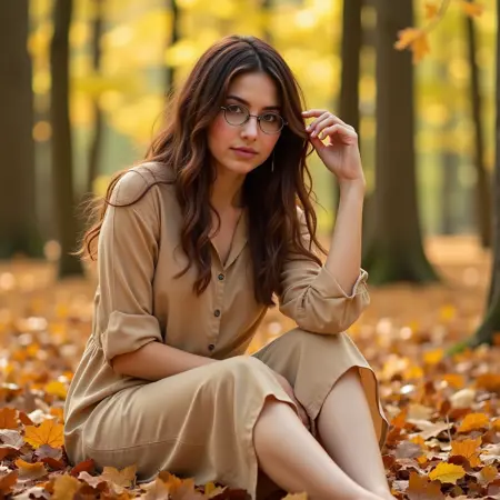 Wire-frame glasses - small round