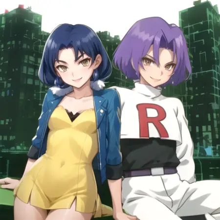 James x Erika Mishima (Pokemon x Digimon)