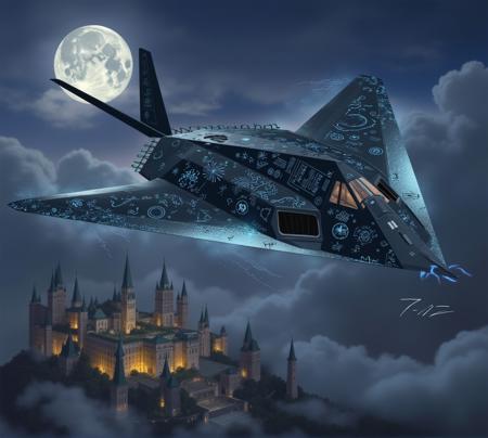 F-117 F-117 Flux D
