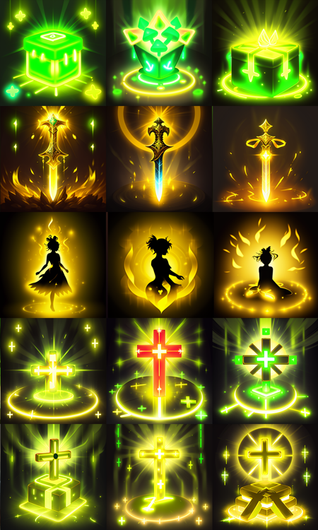 2D Game Icon Skill Equipment v2.0