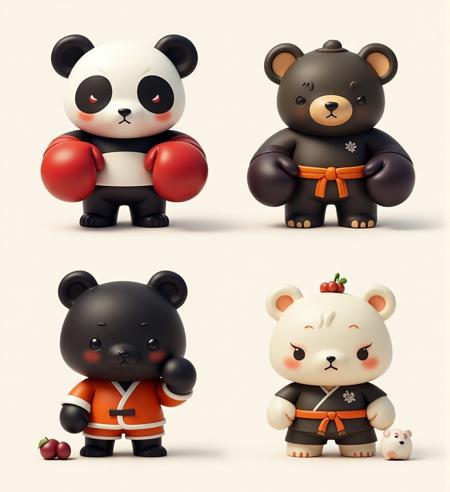 DE_3D Cute Style_Panda Character Generation v1.0