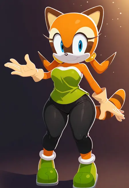 Marine The Raccoon - Sonic Series