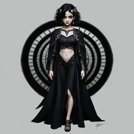 Goth Wonder Woman - V3 Pony (test)