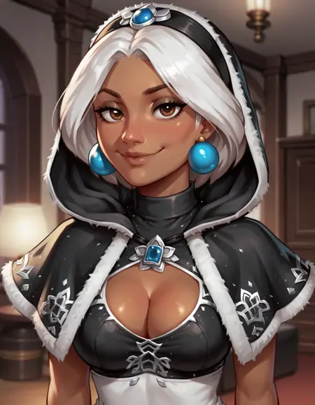 Winter YoRHa 2B Cosplay