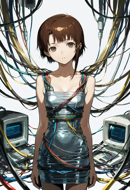 Computer Wires Dress
