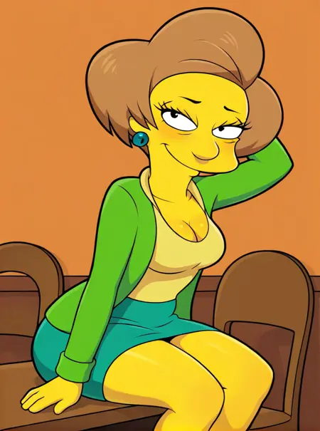 Edna Krabappel (From The Simpsons)