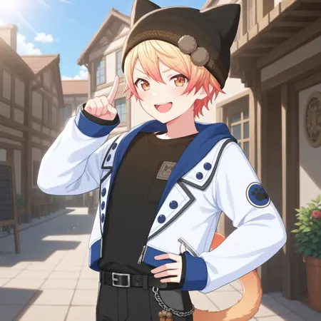 Peppy Abyssinian (Tenma Tsukasa) / Project SEKAI