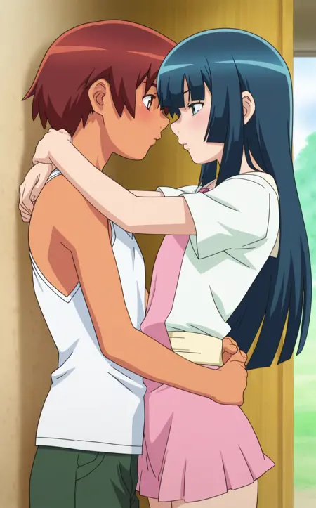 Natsuyasumi - Yuu Hazuki and Natsuki