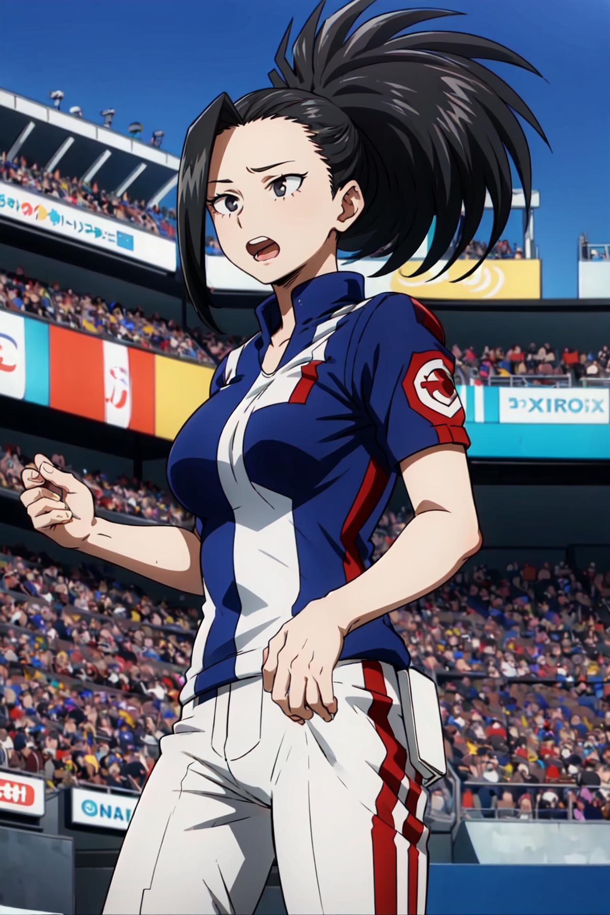 Yaoyoruzu Momo 八百万 桃 / My Hero Academia image by acke11man