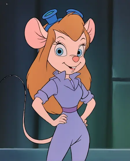 Gadget Hackwrench (Chip 'n Dale Rescue Rangers) Pony + Illustrious