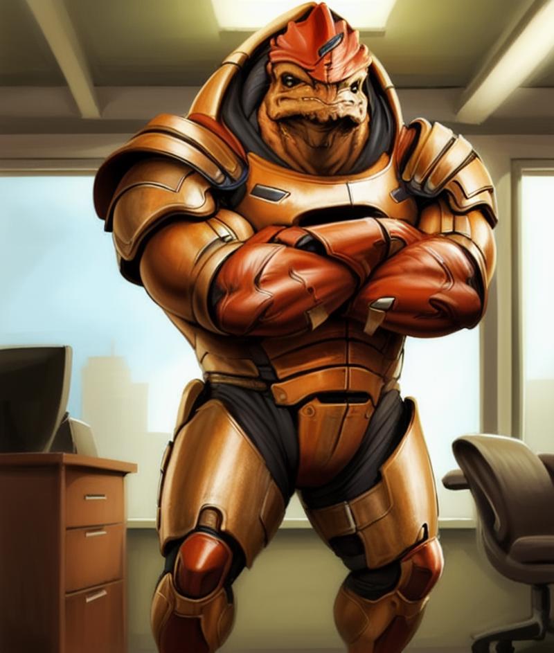 krogan (Mass Effect) image by notagaylizard