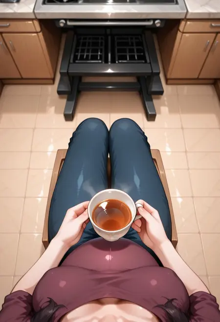 Pregnant / inflated pov