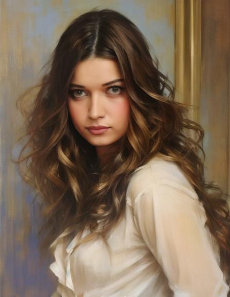 realistic paintig of afra_saracoglu, by Daniel F Gerhartz
 <lora:afra4ep:1.2>  <lora:add_detail:0.5>,