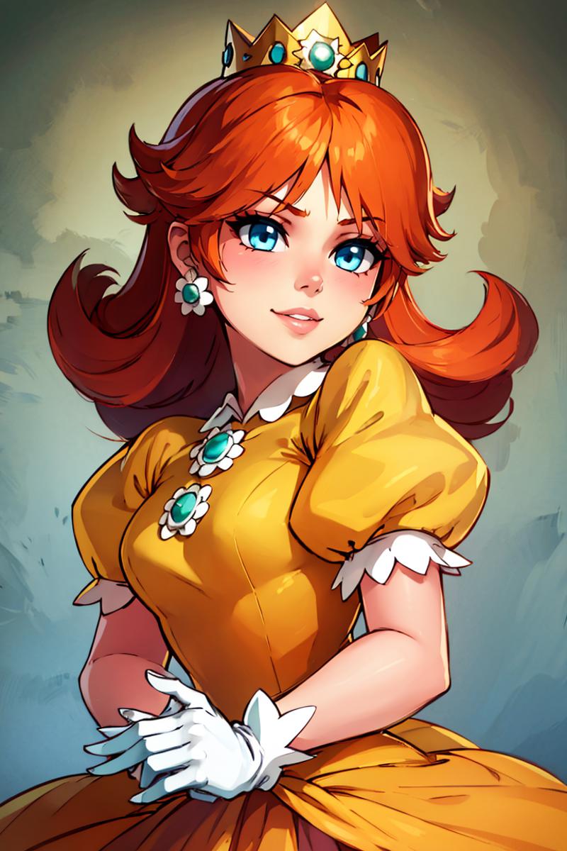 Princess Daisy (デイジー姫) - Super Mario Bros - COMMISSION image by CitronLegacy