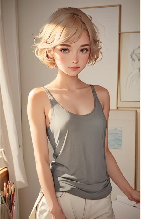 Colored pencil sketch v1.0