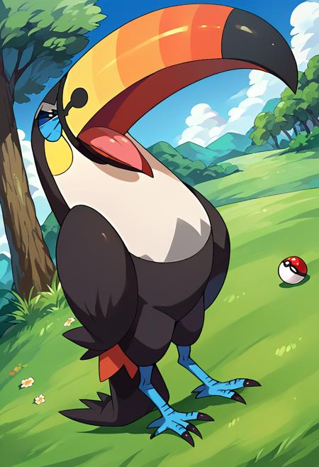 Toucannon&Kahili (Pokemon/ポケモン)-PonyXL ToucannonKahili-Pony