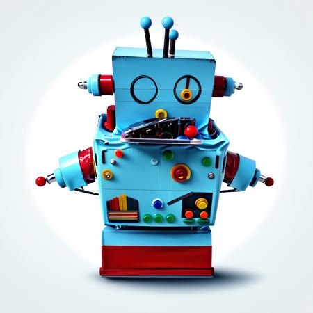 Discarded Cardboard Robot V1