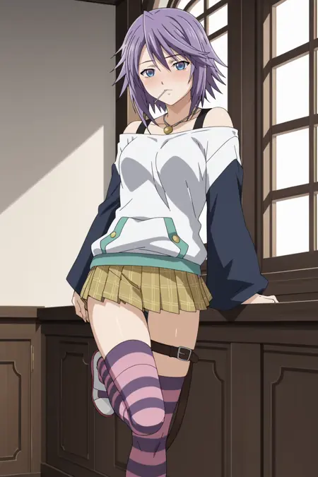Shirayuki Mizore (Rosario + Vampire) - SDXL Lora (Pony v6)