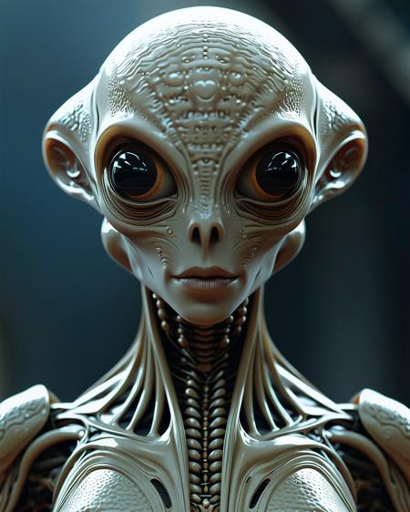 ((((masterpiece)), photographic)), professional detailed portrait, ultra high detail, sharp, insanely detailed, 



alien portrait, high fantasy, pale whites, grays, marble texture, soft diffused lighting, elongated face, pronounced cheekbones, slender nose, narrow eyes, intricate skin texture, natural armor, draped garment, bead-like structures, solemnity, alien grace, ancient wisdom, Guillermo del Toro style, naturalistic alien form, absurdres, incredibly-absurdres, high-sharp, ultra-highres, Sharp, 4K,





<lora:xl_more_art-full_v1:0.3>, 
<lora:AetherPunkAIv2:0.9>,
<lora:WowifierXL-V2:0.1>, 
<lora:orangeblack:1.2>, 
<lora:ReaLora:0.7>, 
<lora:RMSDXL_Enhance:3>, 
<lora:RMSDXL_Photo:0.8>, 
<lora:psychedelicai-SDXL-V2-000008:1>, 
<lora:EnvyBetterHiresFixXL01:0:hr=1>,  
<lora:add-detail-xl:0.8>, 
<lora:DetailedEyes_V3:1.2>, 
<lora:PerfectEyesXL:1.0>,
<lora:mjv6:0.8>,






