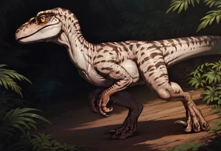 velociraptor JW lll (jurassic park)