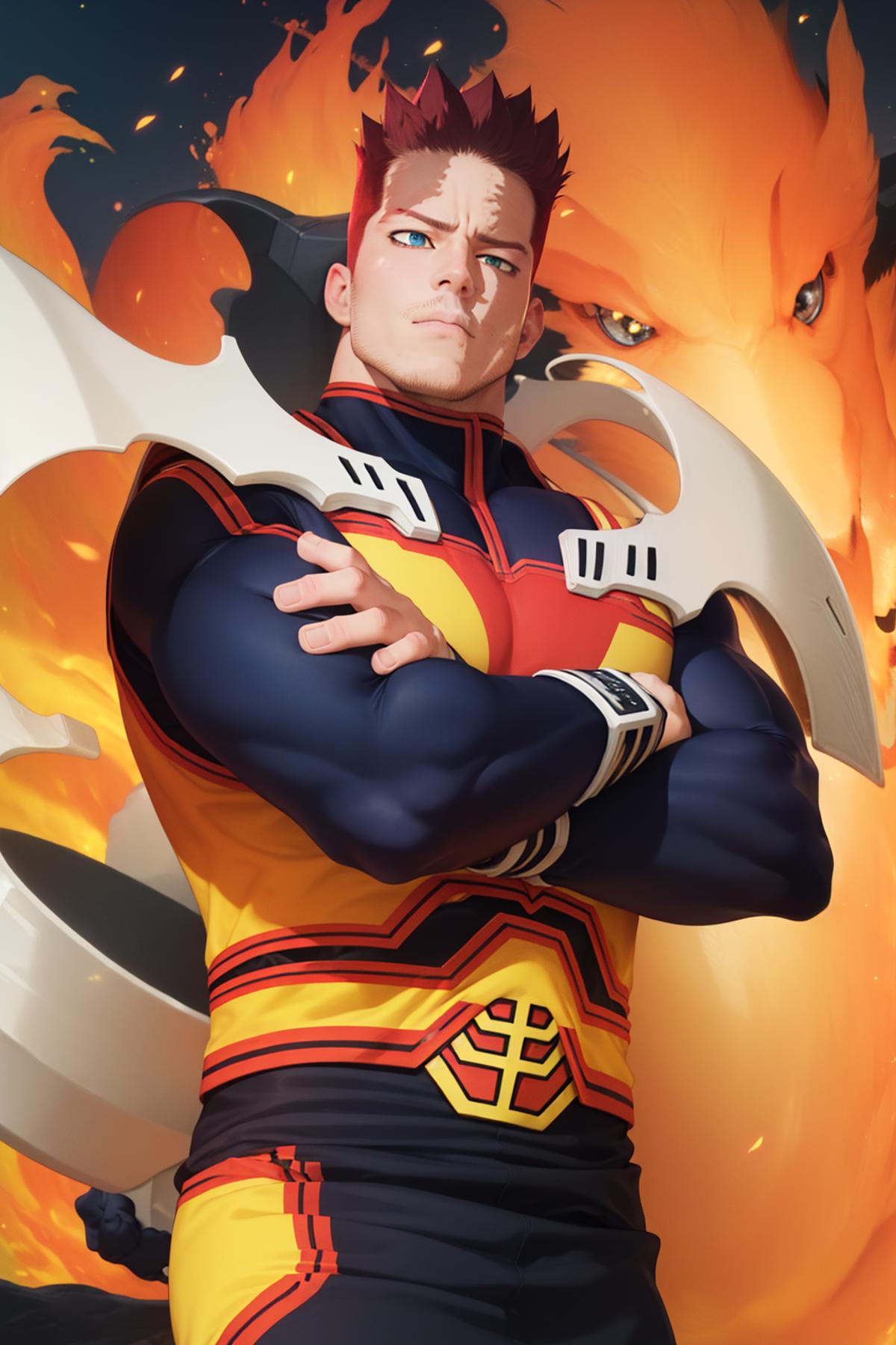 Endeavor | My Hero Academia - v1.0 | Stable Diffusion LoRA | Civitai