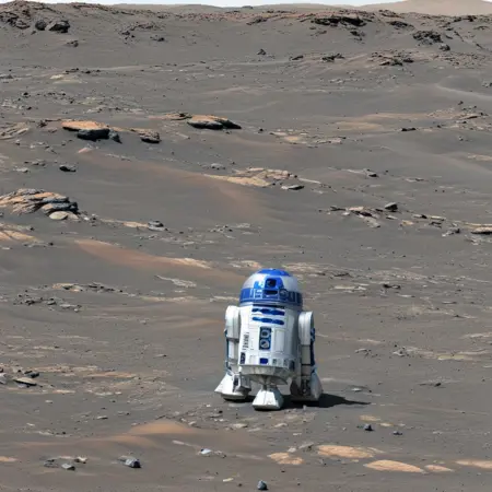 Realistic Mars Landscape