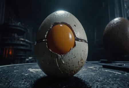 death egg, 8k, cinematic