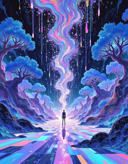 E_Dreamy Color Rendering_Fantasy Scene Generation v1.0