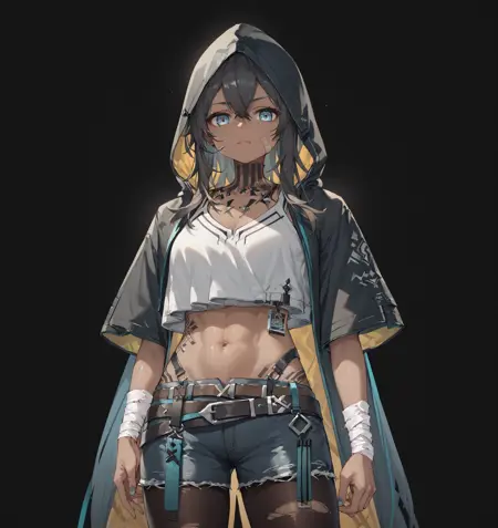 [Arknights] Flint [Standart outfit + "Gorgeous Flower"]