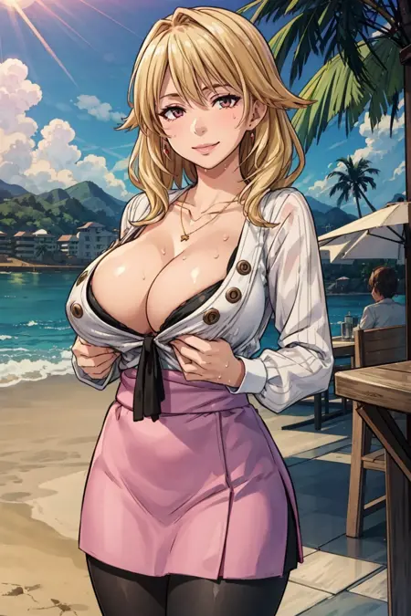 Ritsuko Enshu (Receptionist) LoRA - AI: The Somnium Files