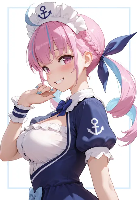 Minato Aqua (9 Outfits) [Illustrious] Hololive
