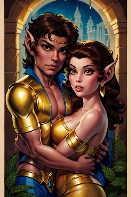 Elfquest ~ Wendy Pini ~ Style